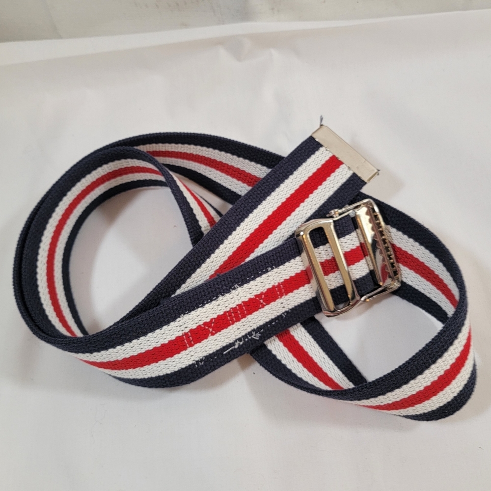 Men's 54" Red White and Blue Tranfer Belt